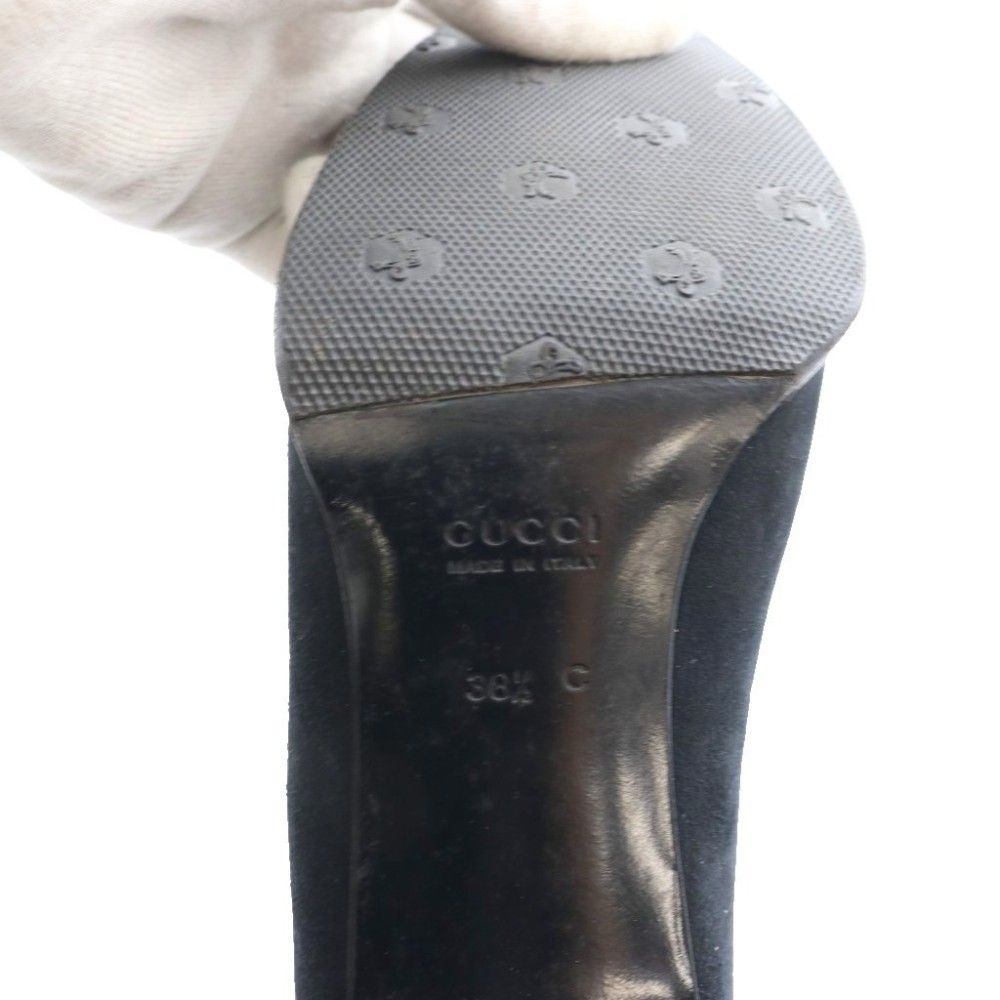 Gucci Suede Shaw 38.5 Navy SS Boot — view 7