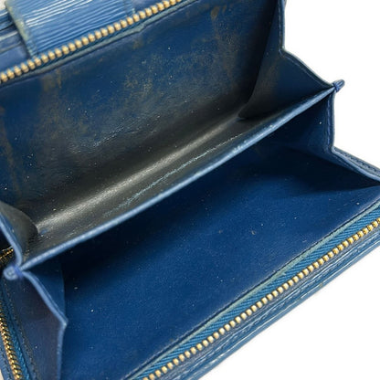 Prada Blue Leather Wallet — view 4