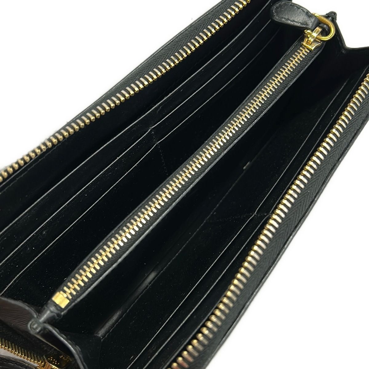 Prada Wallet Black Leather — view 3
