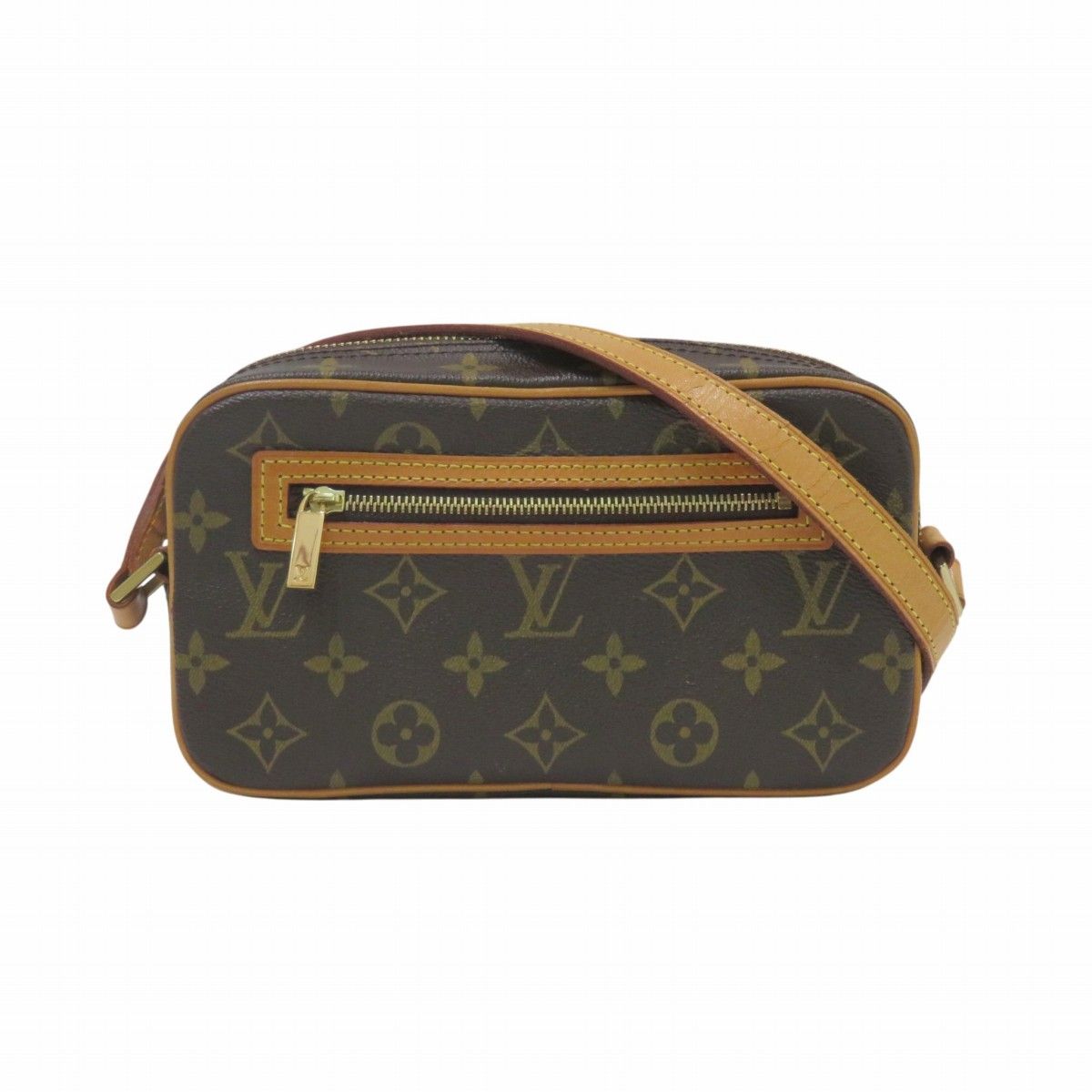 Louis Vuitton Pochette Cite Monogram Shoulder Bag Canvas