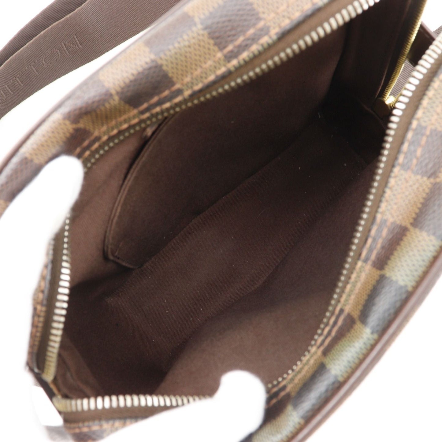 Louis Vuitton PM Damiercanvas Brown Shoulder Bag — view 5