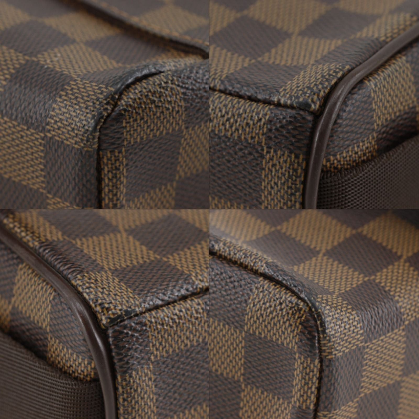 Louis Vuitton PM Damiercanvas Brown Shoulder Bag — view 4