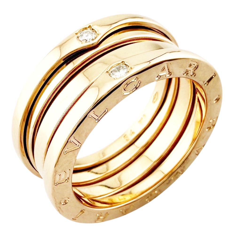 Bvlgari B-zero One Band Ring 18k Gold Diamond