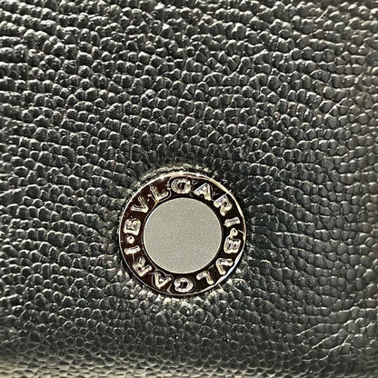 Bvlgari Wallet Leather Wallets Black — view 9