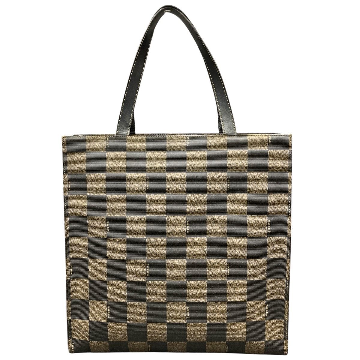 Fendi Tote Leather Totes Brown — view 2
