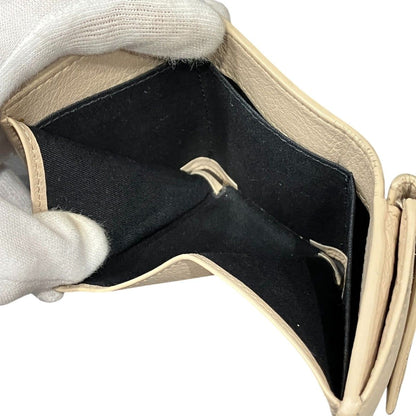 Balenciaga Paper Mini Compact Wallet Trifold — view 5