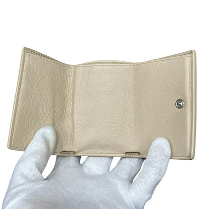 Balenciaga Paper Mini Compact Wallet Trifold — view 3