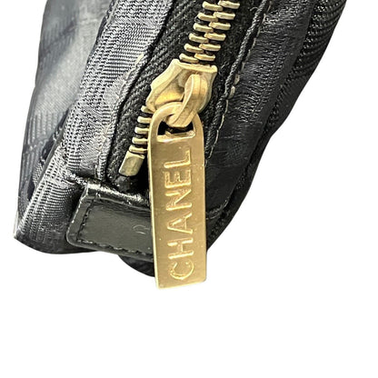 Chanel Waist Bag Nylon Leather — view 8