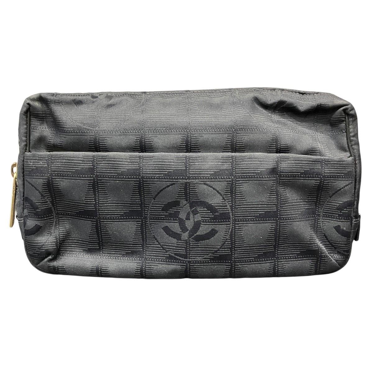 Chanel Waist Bag Nylon Leather
