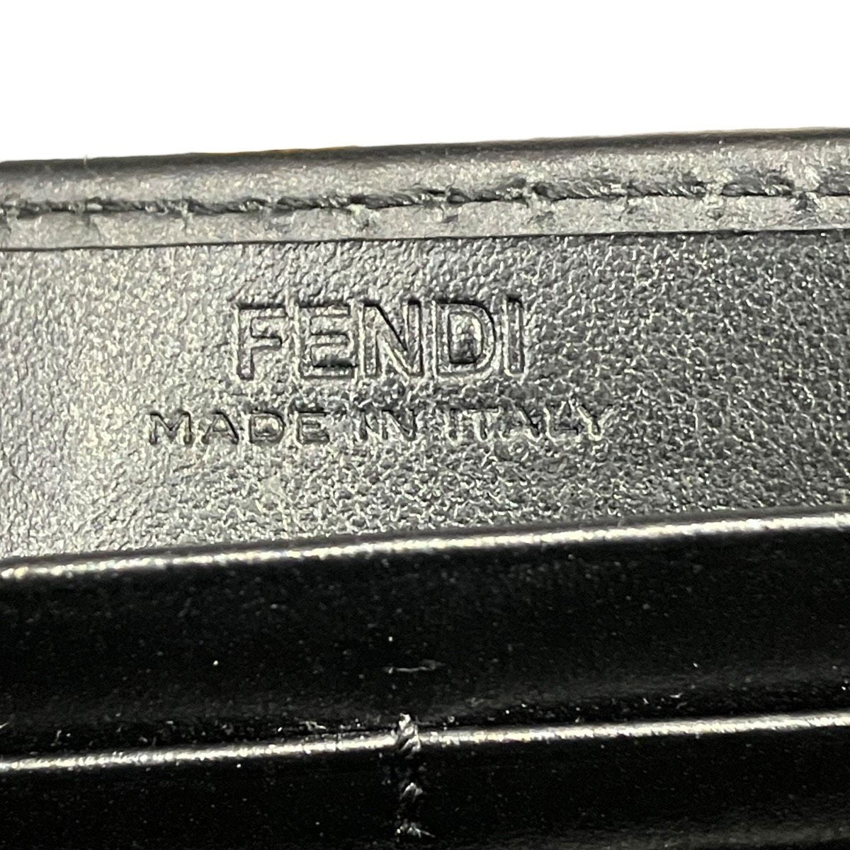 Fendi Wallet Leather Wallets Black — view 4