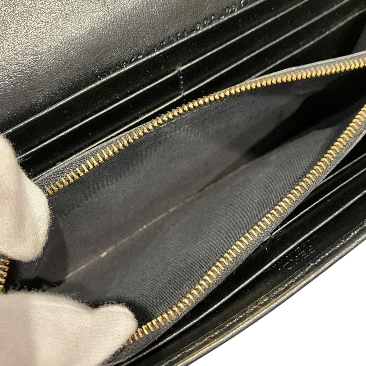 Fendi Wallet Leather Wallets Black — view 7
