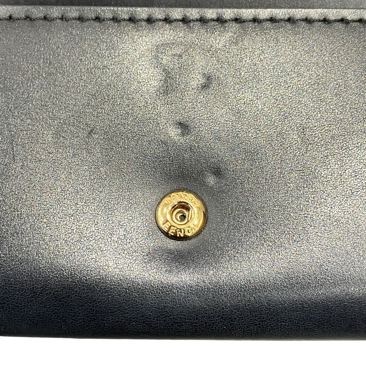 Fendi Wallet Leather Wallets Black — view 8