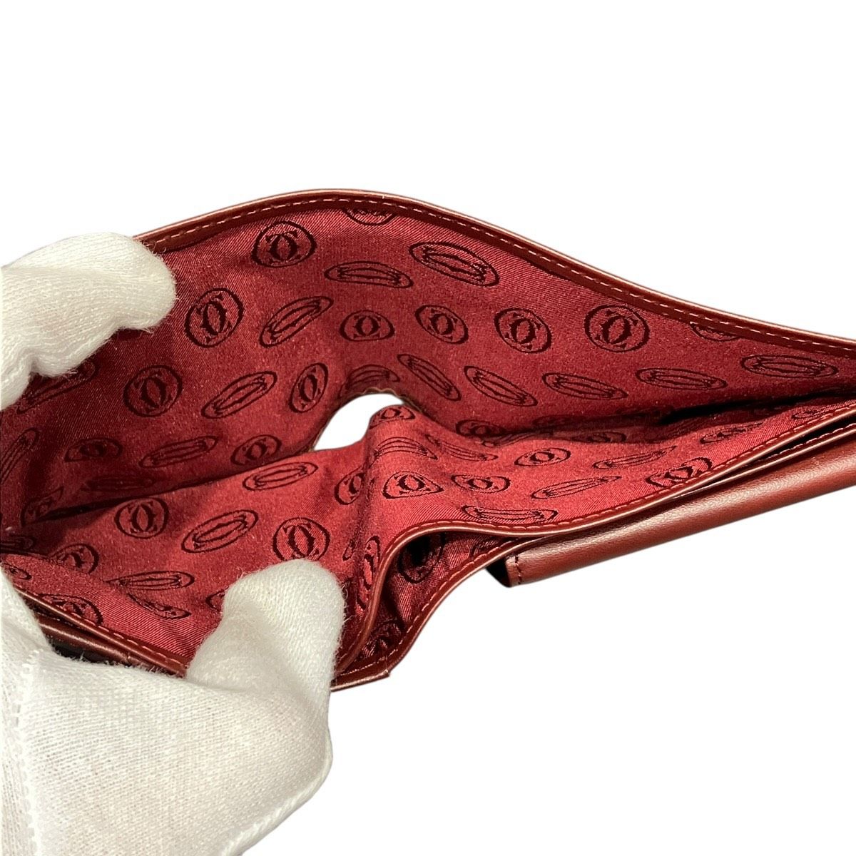 Cartier Must Line Bifold Wallet Leather — view 8