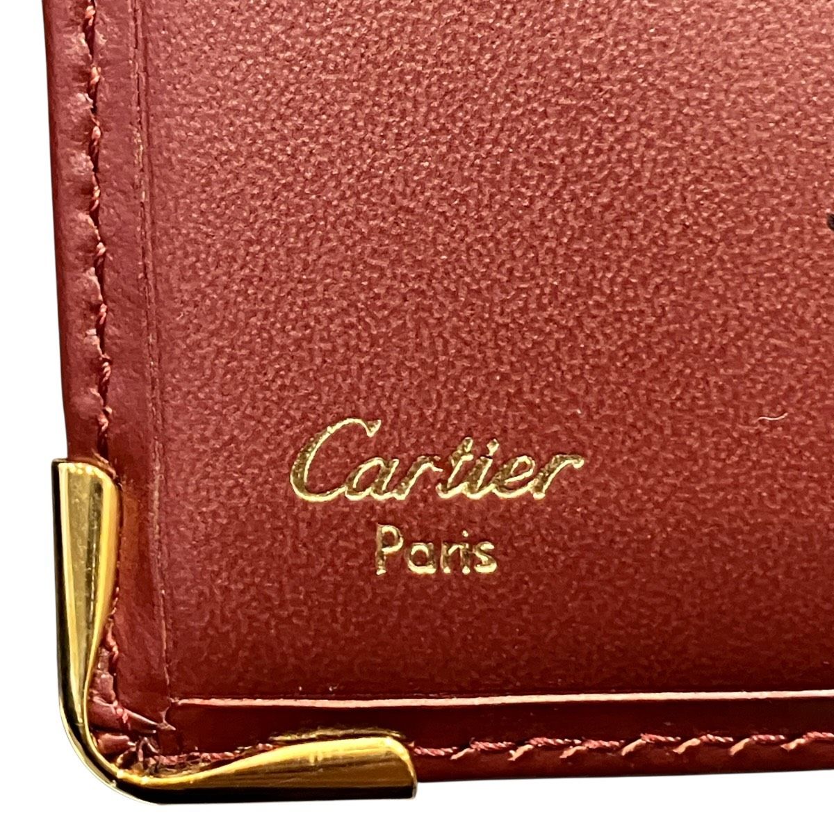 Cartier Must Line Bifold Wallet Leather — view 4