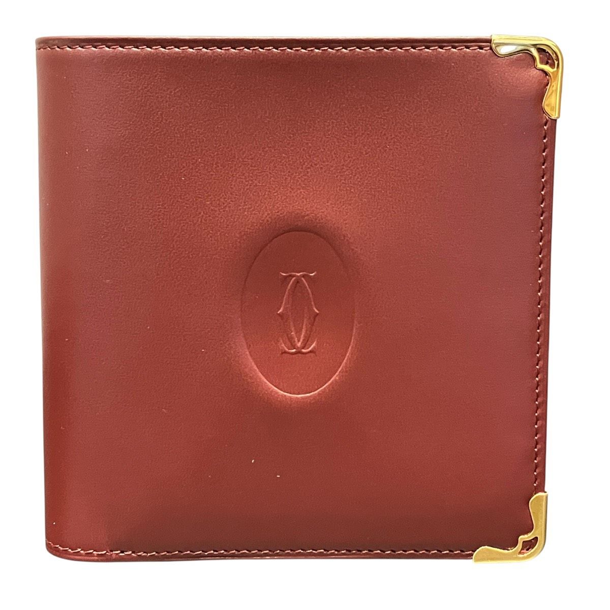 Cartier Must Line Bifold Wallet Leather