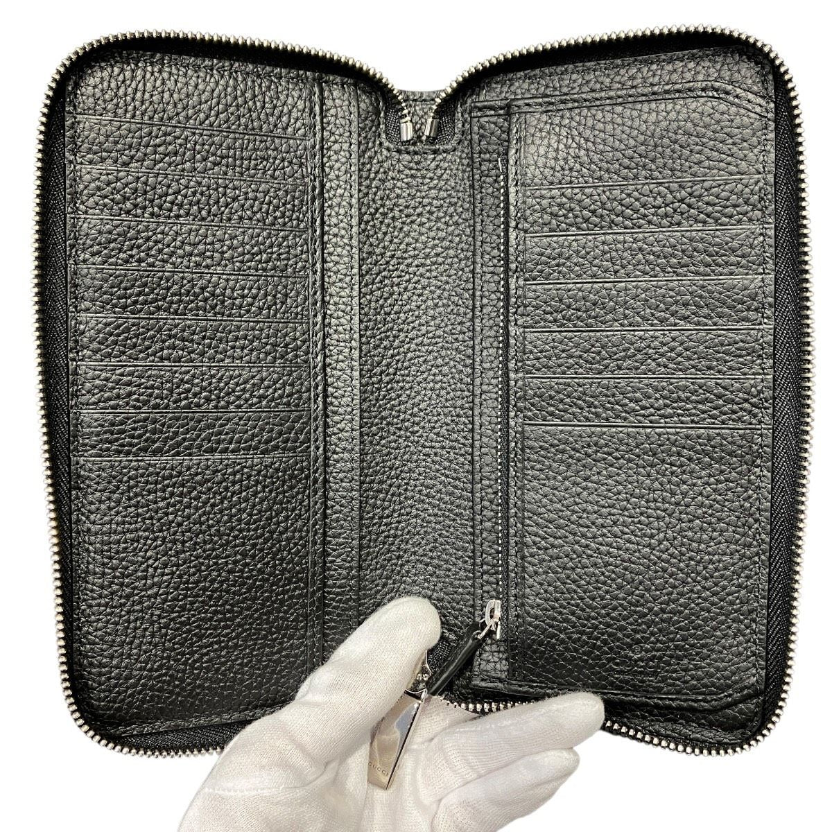 Gucci Wallet Leather Wallets Black — view 3