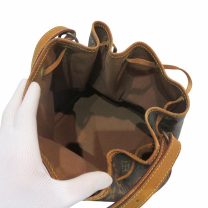 Louis Vuitton Monogram Shoulder Bag Leather — view 5
