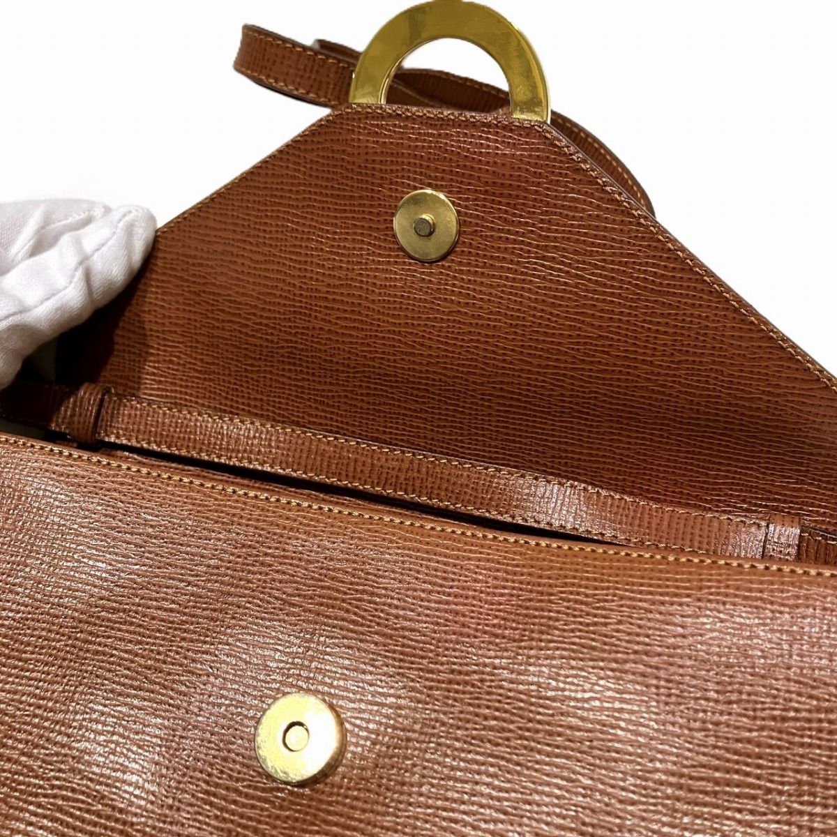 Celine Shoulder Bag Leather — view 9