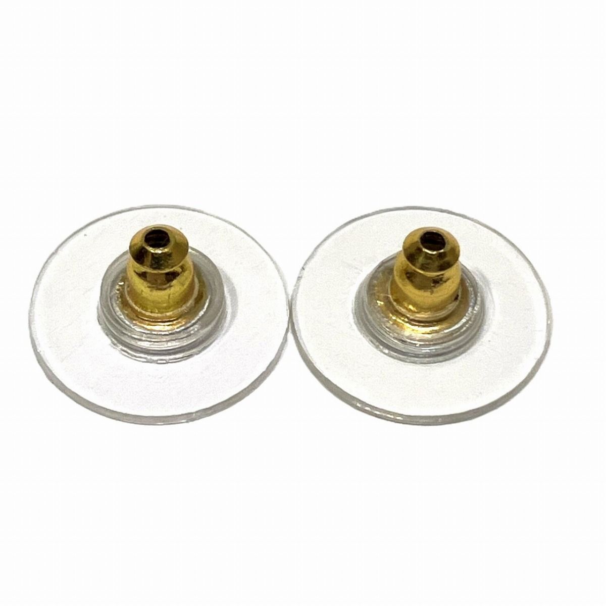 Chanel CC Logo Earrings Alloy — view 4