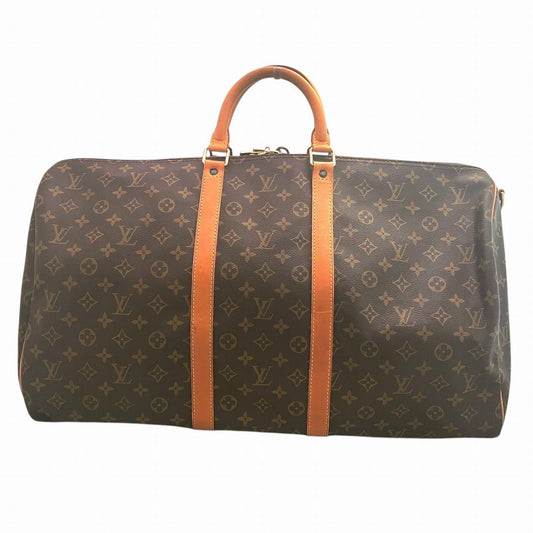 Louis Vuitton Keepall 55 Monogram Boston Bag