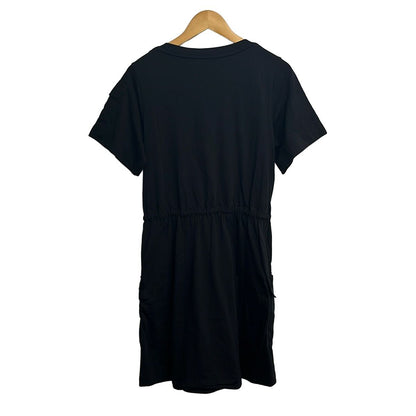 Moncler Dress XS LadyVestito Black Short Sleeve — view 2