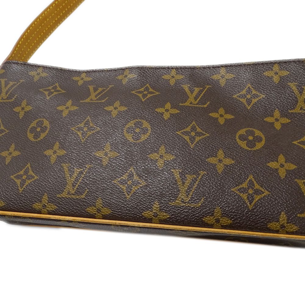 Louis Vuitton Monogram Shoulder Bag MM Brown — view 9