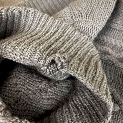 Max Mara Dress Gray Beige Long Knit — view 5