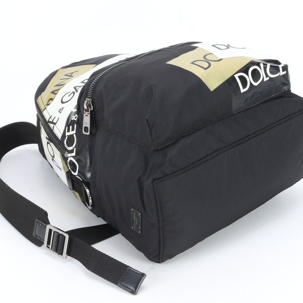 Dolce & Gabbana D&G Leather Nylon Sac Bag Black — view 4
