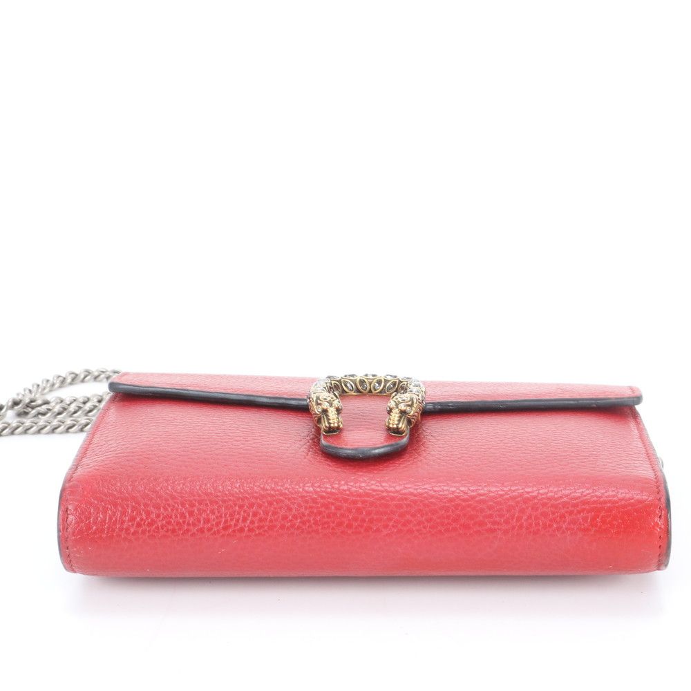 Gucci Che Wallet Shoulder Bag Leather Crossbody — view 5