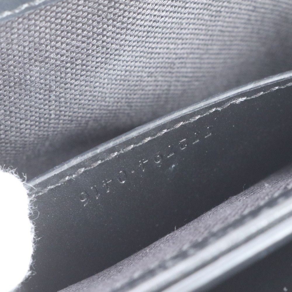 Gucci GG Mini Leather Shoulder Bag Crossbody Black — view 9