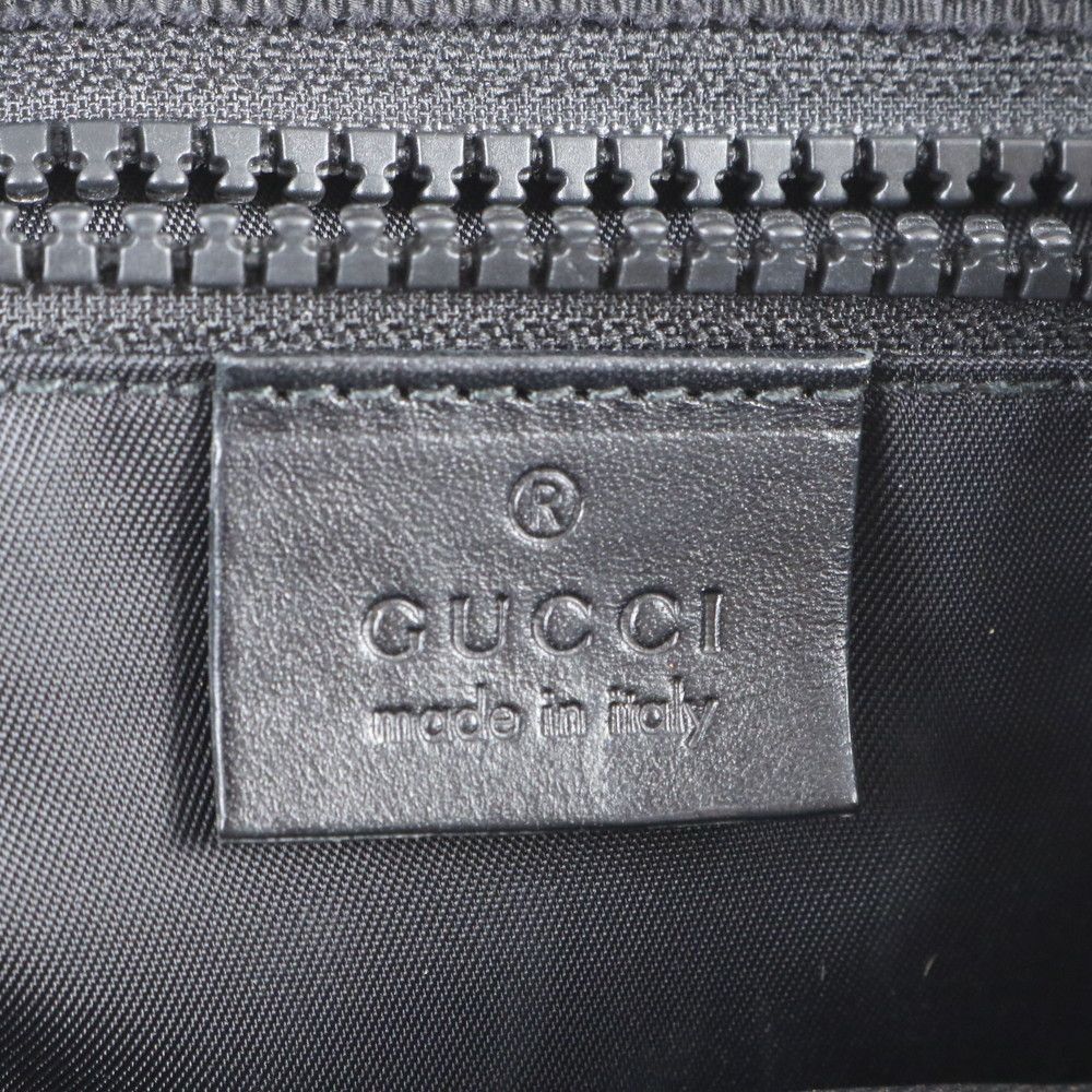 Gucci Sherry Line Tiger Head Sac Bag Black — view 8