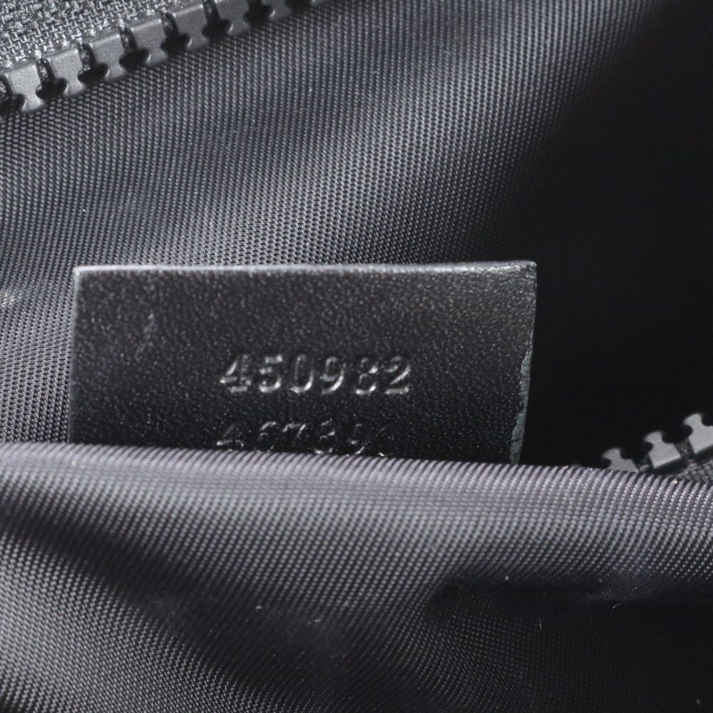 Gucci Sherry Line Tiger Head Sac Bag Black — view 9