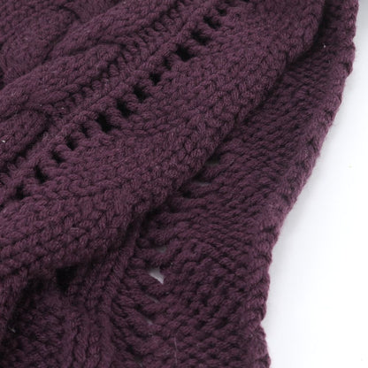 Louis Vuitton with Echarpe Ma Logo Embroidery Bule Knit — view 5