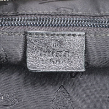 Gucci Guccissima Leather Shoulder Bag Crossbody Black — view 8