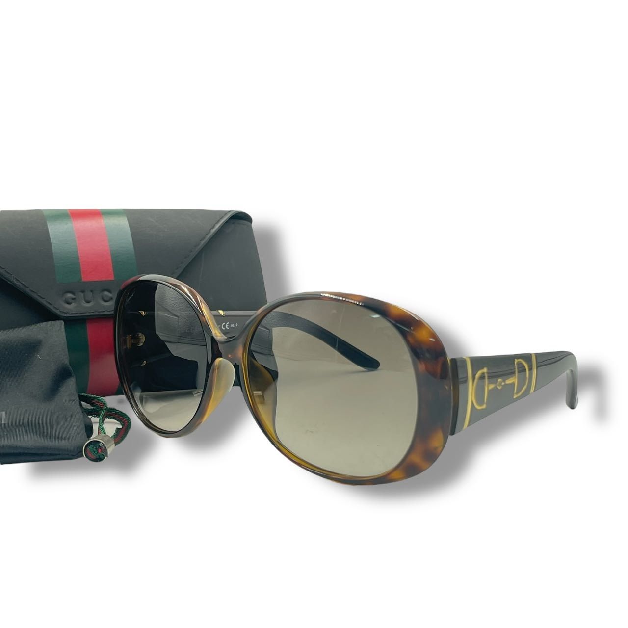 Gucci Sunglasses Horsebit Brown Eyewear