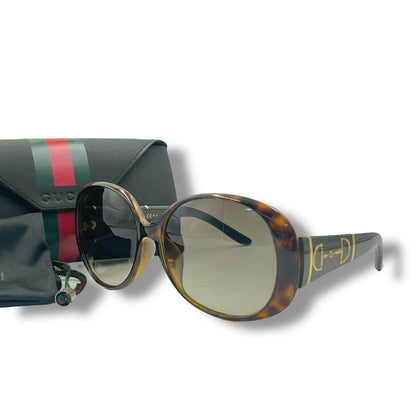 Gucci Sunglasses Horsebit Brown Eyewear