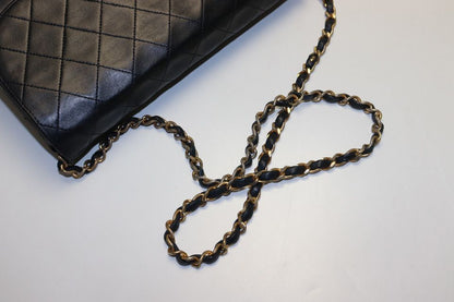 Chanel Stand Quilted GD Leather Che Handbag — view 6