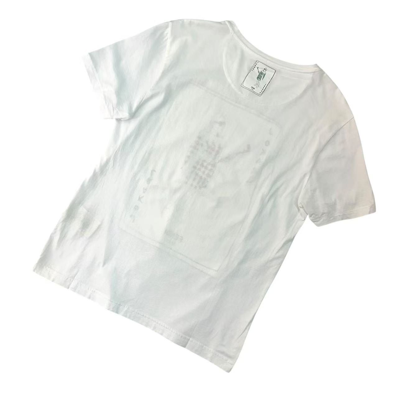 Fendi Top Jokarl Print T-Shirt White Cotton — view 2