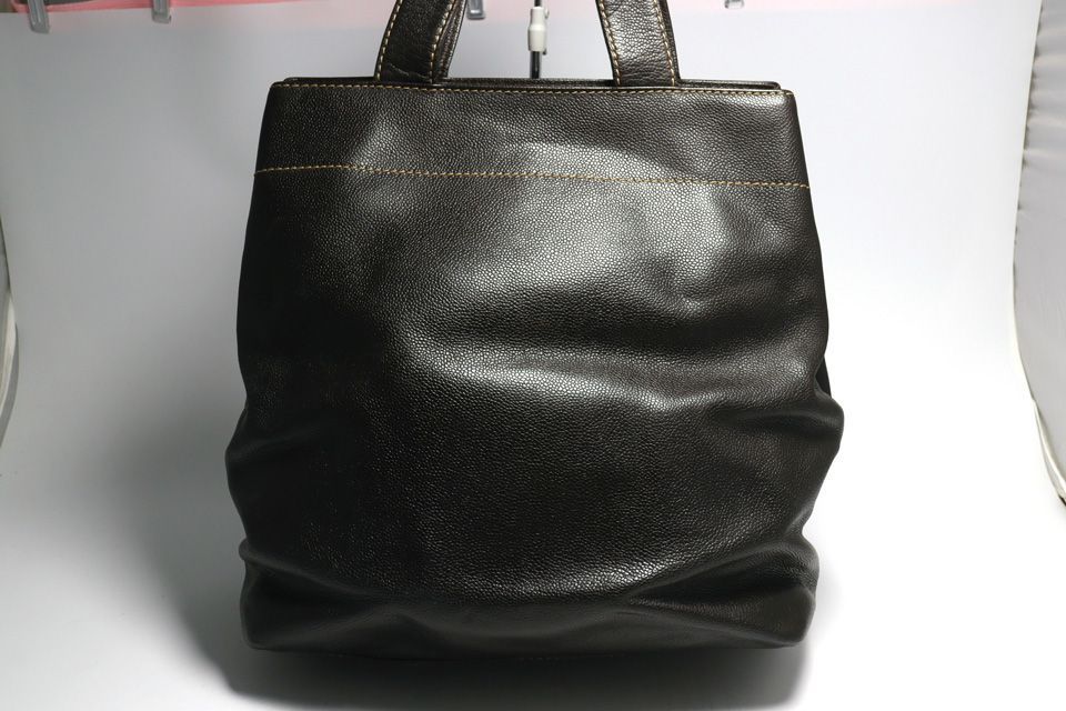 Chanel Stand Caviar Leather Tote — view 2