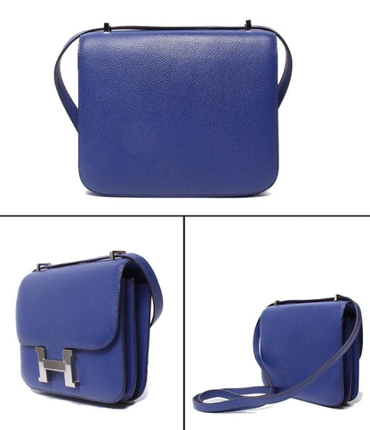 Hermes Shoulder Bag Crossbody Silver Constance 3 — view 2