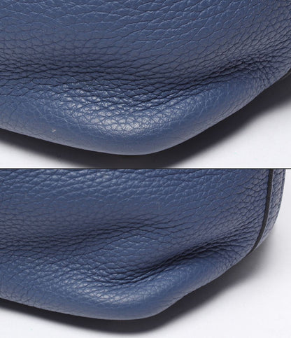 Hermes Handbag Silver Blue Capucines Taurillon Clemence — view 6