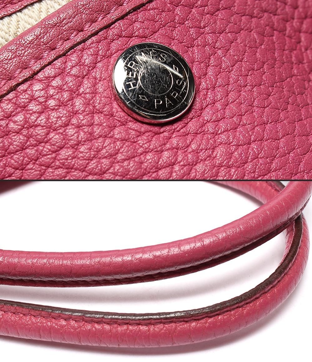 Hermes Handbag Silver Garden Party TPM — view 8
