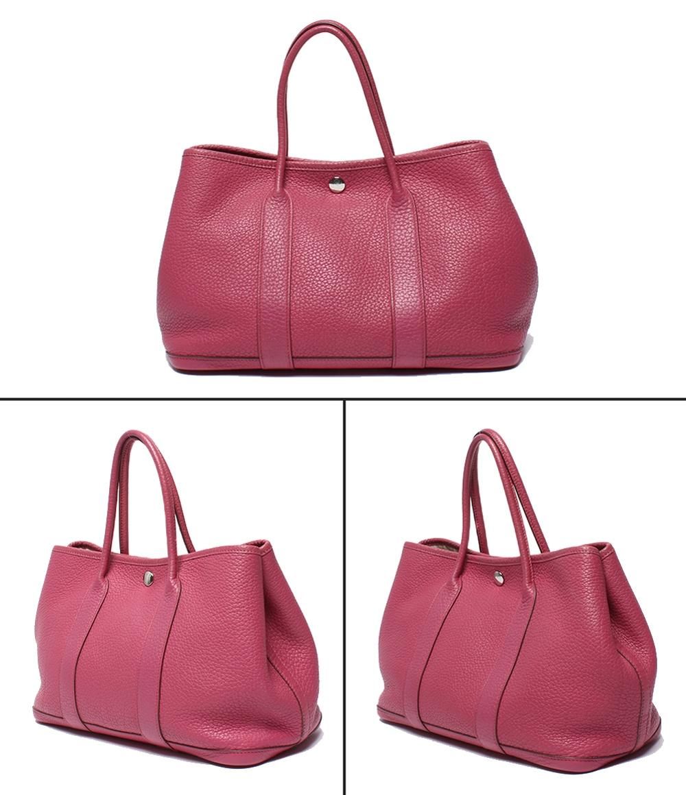 Hermes Handbag Silver Garden Party TPM — view 2