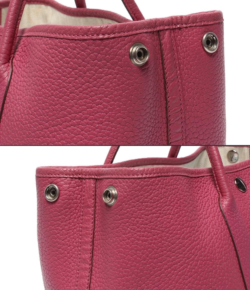 Hermes Handbag Silver Garden Party TPM — view 6