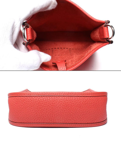 Hermes Shoulder Bag Silver Bag Crossbody Taurillon Clemence TPM — view 3