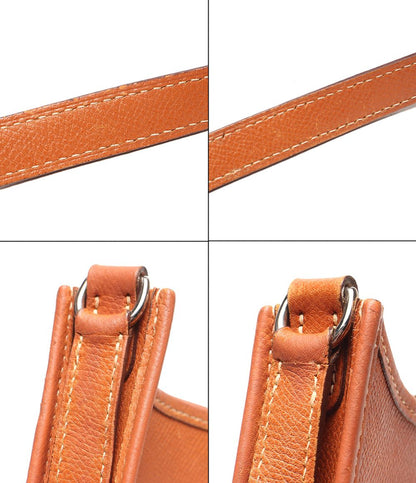 Hermes Shoulder Bag Crossbody Silver Evelyne TPM — view 9