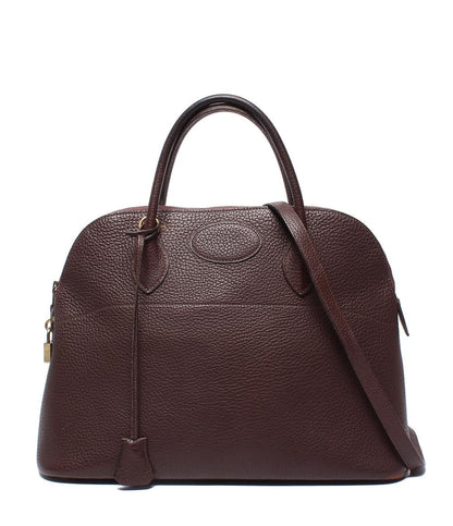 Hermes 2-Way Shoulder Bag Gold Bolide 35