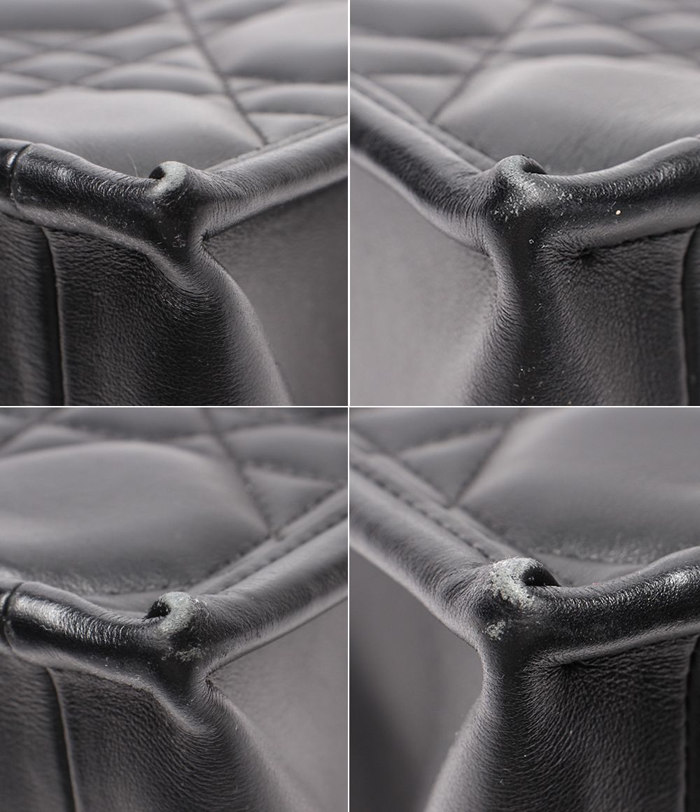 Dior 2-Way Tote Shoulder Book Macro Cannage — view 5