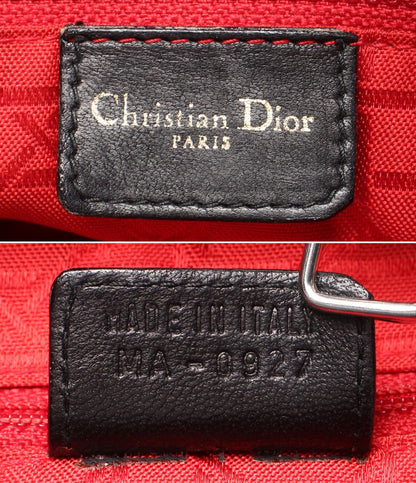 Dior 2-Way Shoulder Bag Dio Cannage LadyChristian — view 4