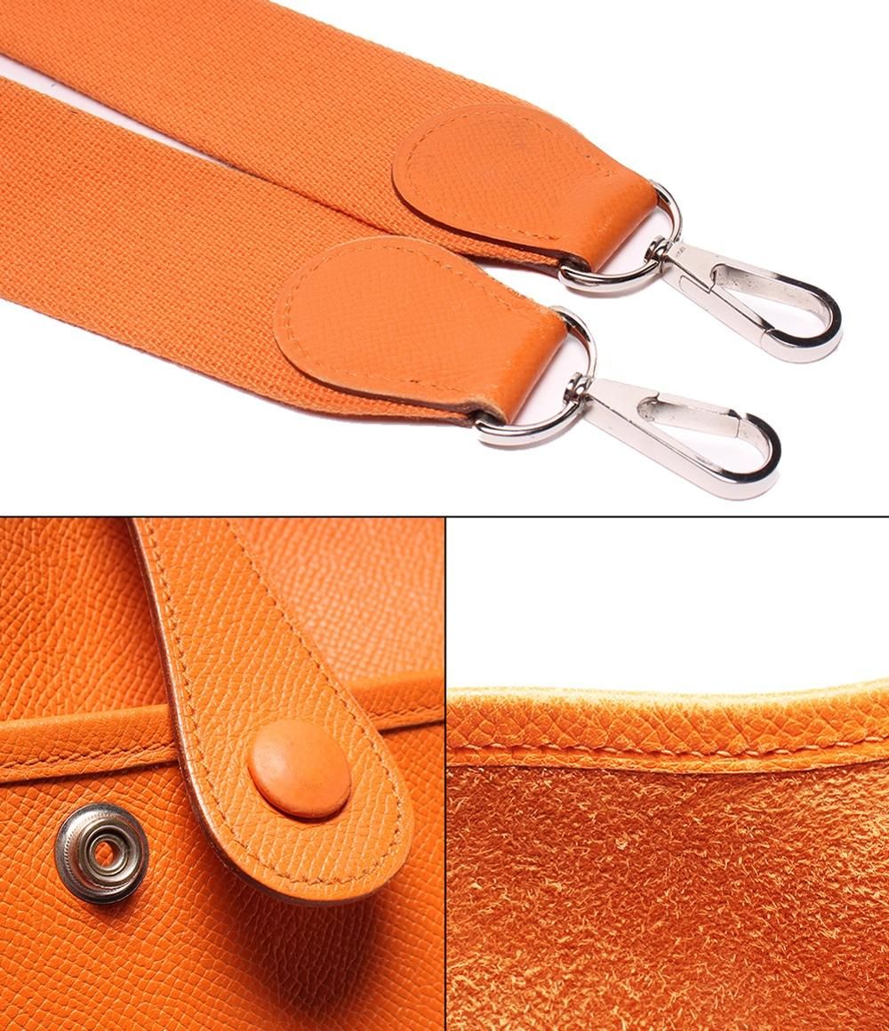 Hermes Shoulder Bag Crossbody Silver Evelyne — view 9